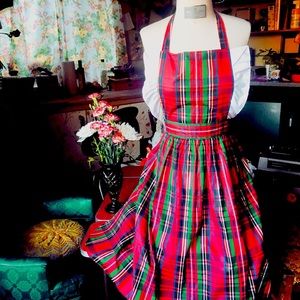 Vintage holiday apron